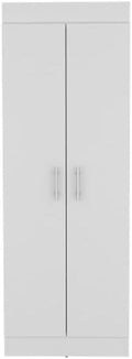 Clinton Pantry Cabinet Engineered Wood White