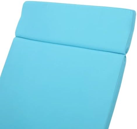 52005.00CUSH-CAR (2PCS) Salem Outdoor Chaise Lounge Cushion (Without Chaise Lounge) (Blue)