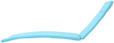 52005.00CUSH-CAR (2PCS) Salem Outdoor Chaise Lounge Cushion (Without Chaise Lounge) (Blue)