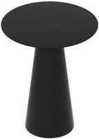 Nightstand T-Shaped Side Table, Round Modern Home Decor, Coffee Table for Living Room Bedroom and Balcony, Minimalist Nightstand Easy Assembly
