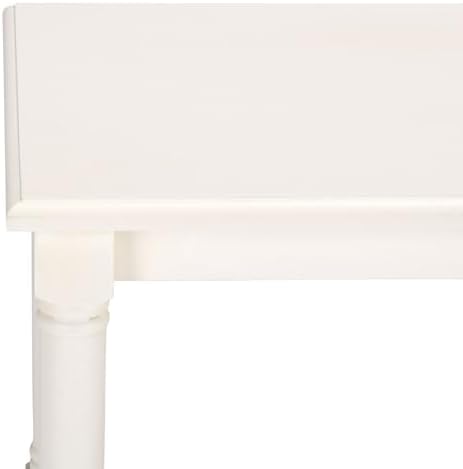 SAFAVIEH Home Collection - Cassie Ivory Accent Table, 3-Tier Storage Shelf, Classic Display Stand (ACC5715H)