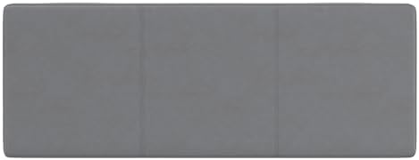 SIMPLIHOME Avalon 48" Wide Vegan Leather Storage Ottoman in Stone Grey | Contemporary lift-top ottoman with high-density foam; rectangle storage bench or coffee table for living room or entryway.