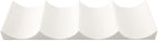 Wine Rack Stackable Cabinet Beverages Rack Kitchen Supplies Display Mat Countertop Barware Tools for Tabletop Can Organizer(White)