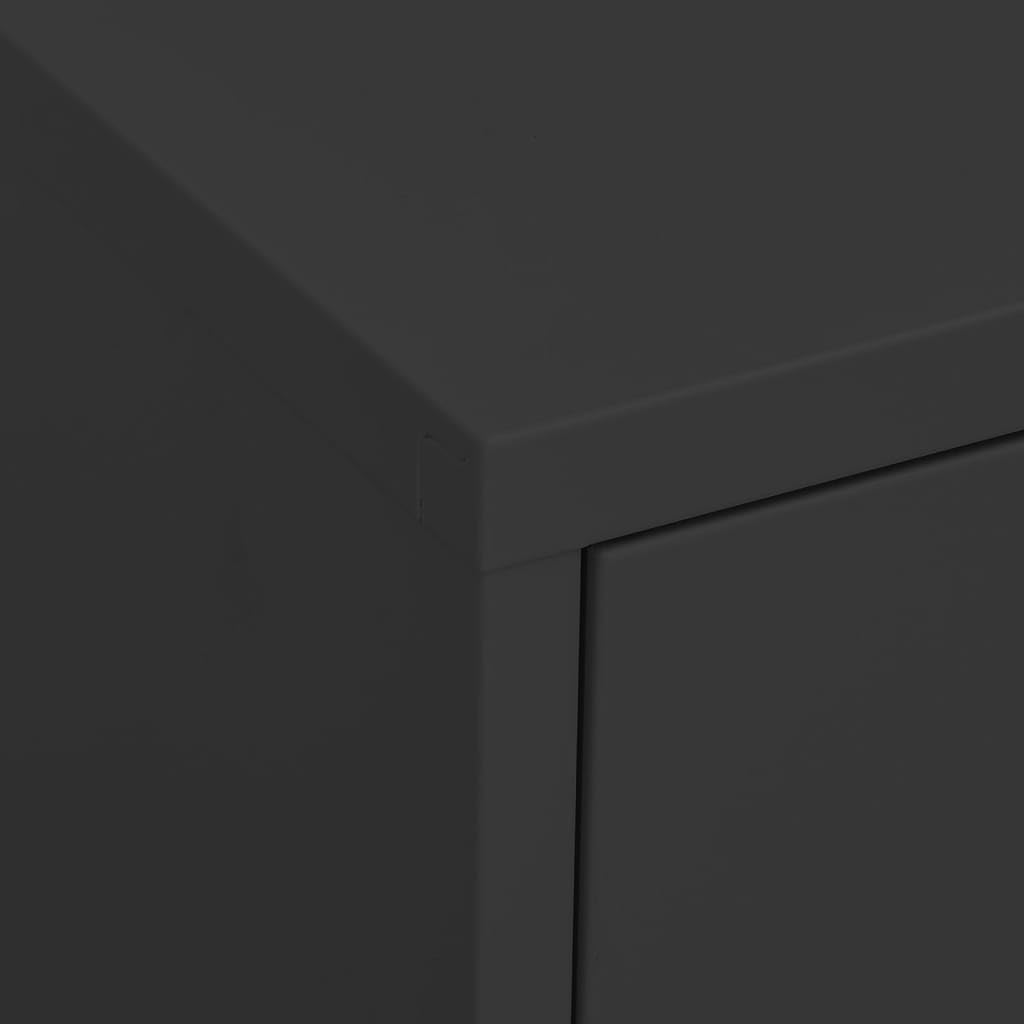 13.8x31.5x40 Steel Storage Cabinet, 2 Adjustable Shelves, Levelers, Matte, Tall Pantry/Bath/Kitchen Organizer