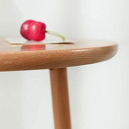 Telephone Table, Sofa Side Table,Sofa & Console Tables,Telephone Tables,Side Table with Storage Shelf,2 Colors (Wood Color-16.53 * 16.53 * 23.62in