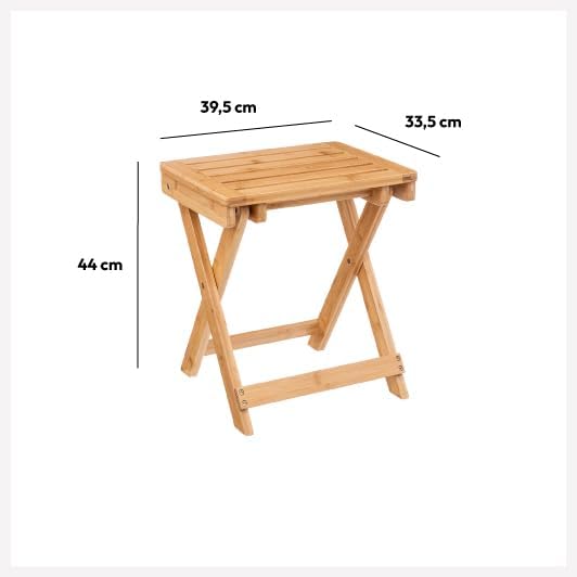 5 Five Simply smart Folding Stool Bamboo