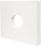 10'' Vinyl Record Paper Inner Sleeves Kraft Paper Protection Covers, 20Pcs | White Anti-Static Acid Free Sleeves for 10 Inches 78rpm Record