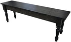 Franklin Farm Bench- Black (66)