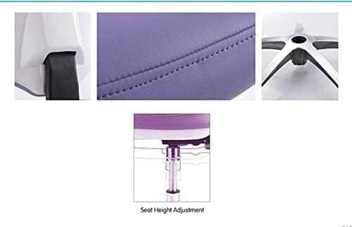 BONEW-Oral Dental Chair Stool Assistant for Dentist Doctor's Stool Adjustable Mobile Chair PU Leather Black