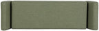 HomePop 60" Modern Storage Bench with Wood Legs - Olive Green Woven