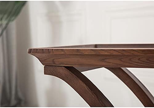 Telephone Table, Side Telephone End Table,Square Side Table Night Stand Coffee Table，Wood Look Accent Furniture(Size:23.6217.7124.01in,Color:Walnut)
