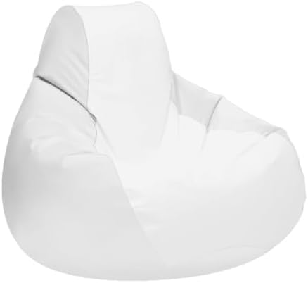 Ocean-Tamer Teardrop Boat Bean Bag Chair, Waterproof with Neck Support Beanbag for Dock Camping Outdoor Marine Grade Vinyl (Medium, W922)