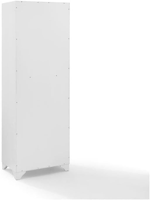 HomeStock White Kitchen Pantry Cabinet - Adjustable Shelves - 67.75" Height - Storage Organizer