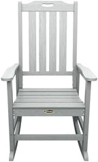THOEOE Outdoor Rocking Chairs Set of 4, Oversized Patio Rocking Chair