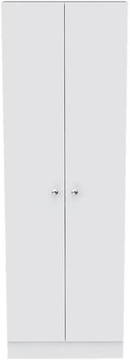 Home Square 2-Piece Set with Storage Pantry Cabinet & Two-Door Cabinet