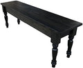 Franklin Farm Bench- Black (66)