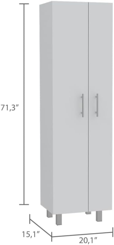 9-Shelf 2-Door Kitchen Set with Island and Pantry Cabinet | Includes 9 shelves and 2 doors for enhanced storage capacity