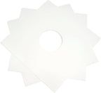 10'' Vinyl Record Paper Inner Sleeves Kraft Paper Protection Covers, 20Pcs | White Anti-Static Acid Free Sleeves for 10 Inches 78rpm Record