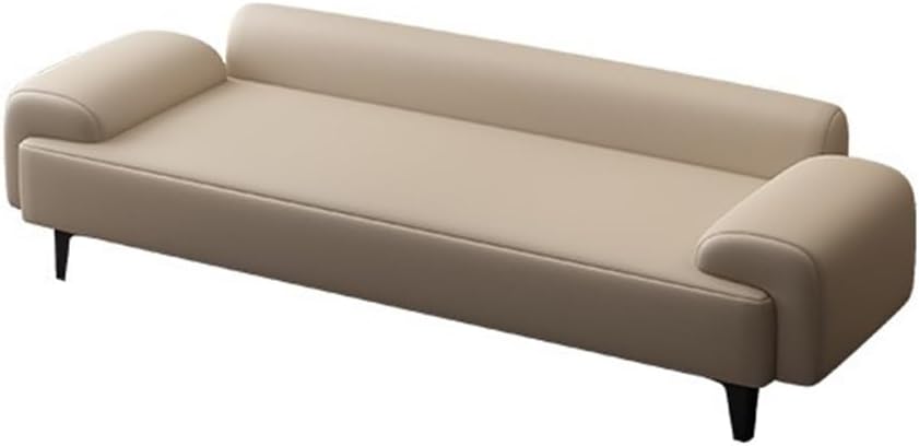 Modern Bed End Stool for Bedroom Bedside Hotel Sofa High-end Long Shoe Changing Entryway(Off-White,Small)