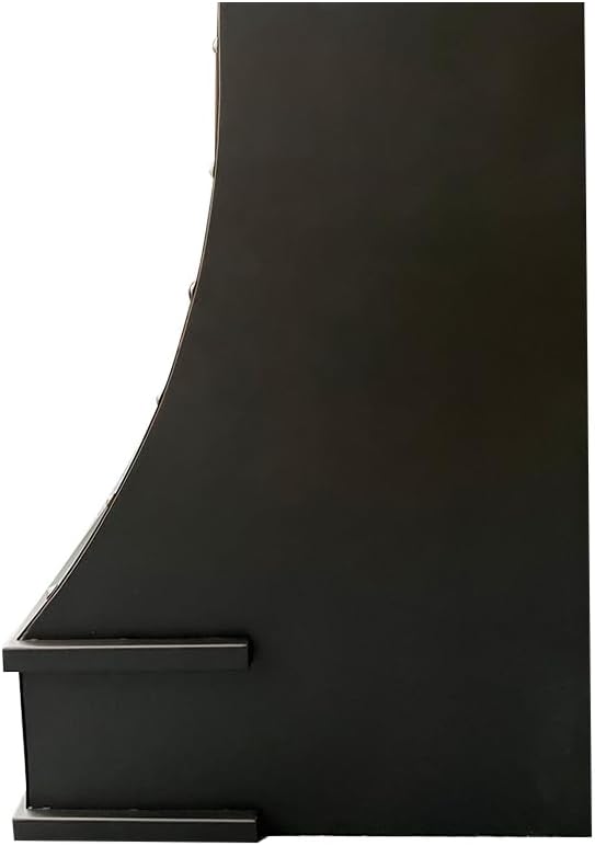 CT Copper Tailor Sloped Copper Vent Hood Island Mount,42'' W,39''H, 1150 CFM Exhaust Fan,Stainless Steel Vent,LED Light,Dishwasher-Safe Baffle Filters,VH8TR1