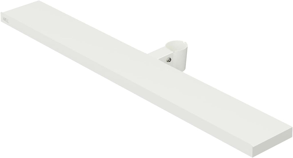 WALL 37.4" Soundbar Shelf for TV Stand Seven Stand A2 Models, Satin White | Compatible with WALL SEVEN STAND TV Stands, Creates a Floating Look for Soundbars, Remotes& Small Devices, Flexible Placement