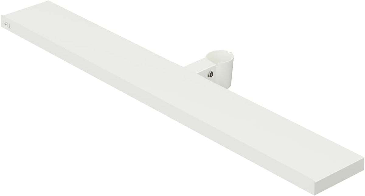 WALL 37.4" Soundbar Shelf for TV Stand Seven Stand A2 Models, Satin White | Compatible with WALL SEVEN STAND TV Stands, Creates a Floating Look for Soundbars, Remotes& Small Devices, Flexible Placement