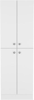 Pantry Cabinet Coahoma, Kitchen, White