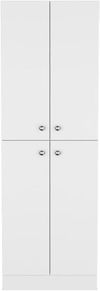 Pantry Cabinet Coahoma, Kitchen, White