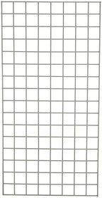 Global Industrial 1/4" Thick Wire Mesh Deck Panel, 96"Wx24"D, (2) Pieces of 48"W x 24"D Decks