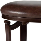 Hillsdale Furniture Hastings Backless Vanity Stool, Antique Brown