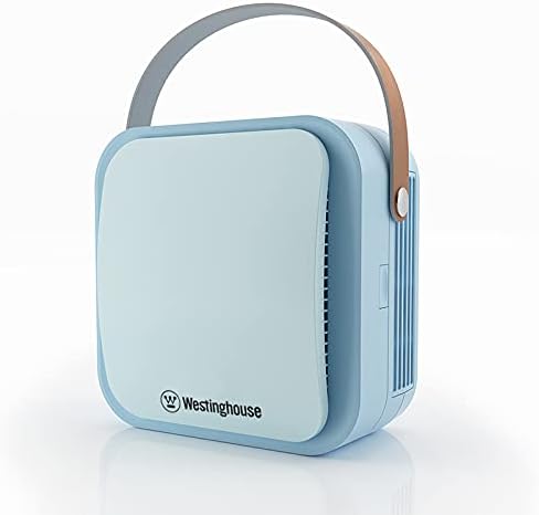 Westinghouse 1804 Patented NCCO Technology Portable Air Purifier with True HEPA Filter and NCCO Technology - Removes Bacteria, Viruses, VOCs, Allergens, Dust, Smoke, Odors - Ideal for Airplane, Hotels