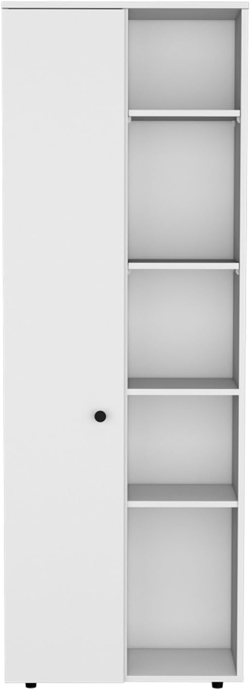 Multistorage Kitchen Pantry Lane: Modern White Kitchen Storage, Adjustable Shelves
