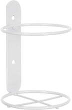 Wall-Mounted Wine Rack Single Bottle Holder Metal Wine Bottle Stand with Screws White for Kitchen Dining Bar
