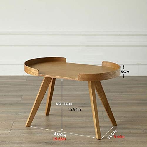 Telephone Table, Solid Side Table,Sofa End Table,Accent Coffee Table,Telephone Tables,End Tables Living Room(Wood-19.68 * 9.44 * 15.94in
