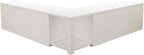 L Shaped Corner Storage Bench with Cushion,Modern Kitchen Breakfast Nook Bench with Storage,Flip-Top Shoe Storage Bench for Entryway,Hallway,Living Room,White