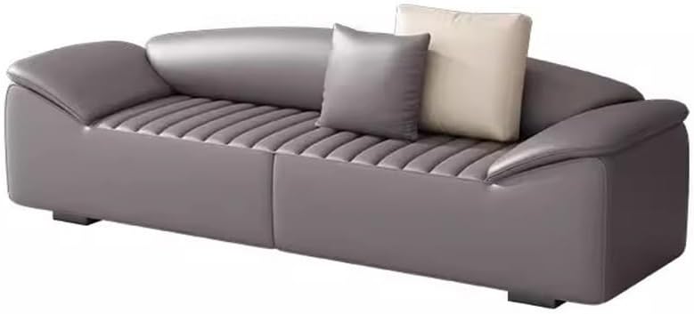 Modern Bed End Stool for Bedroom Living Room Bedside Long Bench Cloakroom Sofa Minimalist Couch Entryway(Purple Gray,Small)