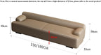 Modern Bedside Stool Living Room Minimalist Sofa Bedroom Rest Cloakroom Shoe Changing Entryway(Coffee,Medium)