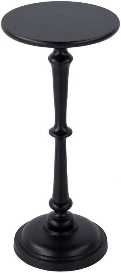 Butler Specialty Company Alisa 10 in. W Round Metal Pedestal End Table-Bronze