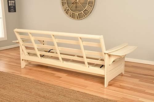 Kodiak Furniture Futon Set, Full, White