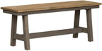 Liberty Furniture Industries Lindsey Farm Backless Bench, W48 x D14 x H18, Light Gray