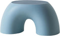 Simple Colourful Small Short Stool for Home, Non-Slip Ring Rainbow Shoe Stool for Living Room Bedroom Study Leisure Place, E
