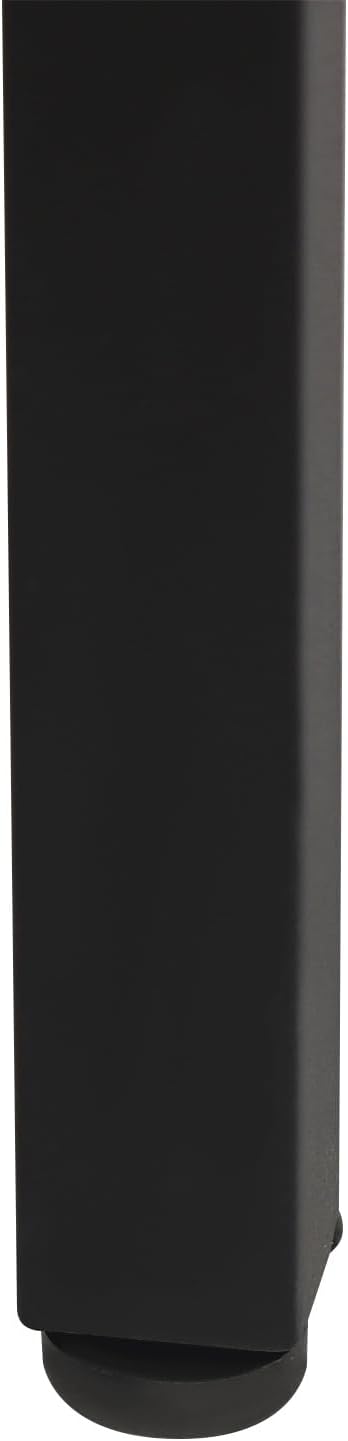 Xuthusman 3 Tier Floor Storage Cabinet, Freestanding Storage Unit with Adjustable Shelves, Magnetic Doors Kitchen Accent Cabinet Kitchen Organizers and Storage for Bathroom（Black）
