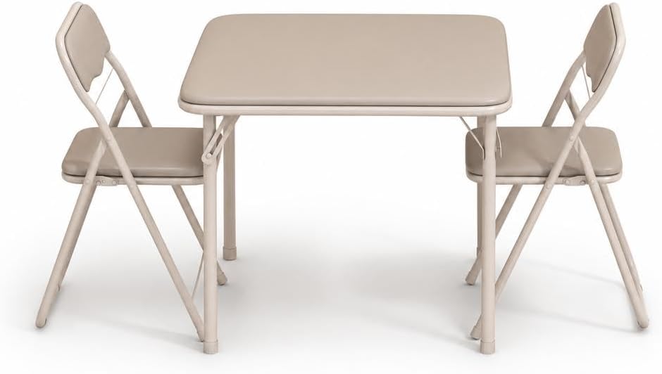 LinTimes Mini Folding Table & Chair Set - 20lb, Simple, Multi, 27.95x26.85, and Box