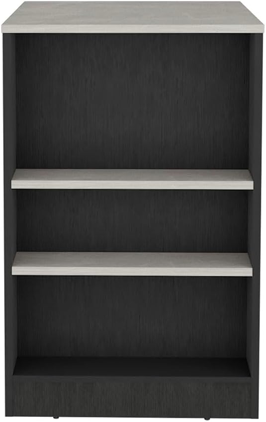 Kitchen Island with 3-Side Shelves, Multicolor, Engineered Wood | Multicolor kitchen island with 3 side shelves for storage and meal prep