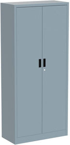 BESFUR Metal Storage Cabinet, 71" H Steel Locking Storage Cabinet with 2 Doors and 4 Shelves for Garage, Office, Classroom