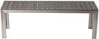 Pangea Home Breeze Bench, Grey