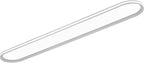 47.1 Inch Metal LED Ceiling Light,Slim, Edge Lit - 65W Full Spectrum Linear Ceiling Lamps,6500K Cool White Modern Ultra Thin Low Profile Light Fixture for Kitchen, Home & Office Hallway