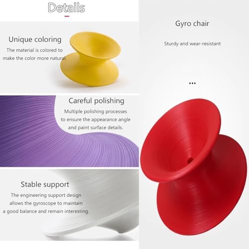 Modern Fibers 360° Swivel Gyro Chair - Indoor/Outdoor Slish Design, 220 lbs Capaci, Ideal for Home, Patio, Garden, Dining, Relaxat & Slish Decor.