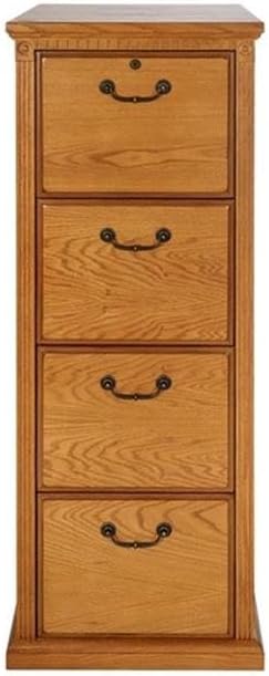 Martin Furniture Huntington Oxford 4 Drawer Wood File Cabinet Natural