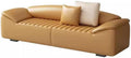 Modern Bed End Stool for Bedroom Living Room Bedside Long Bench Cloakroom Sofa Minimalist Couch Entryway(Orange,Small)